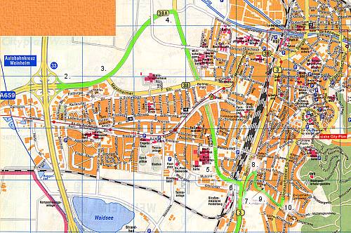 Stadplan